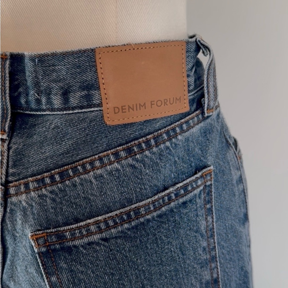 Denim Forum The Farrah Hi-Rise Wide Leg